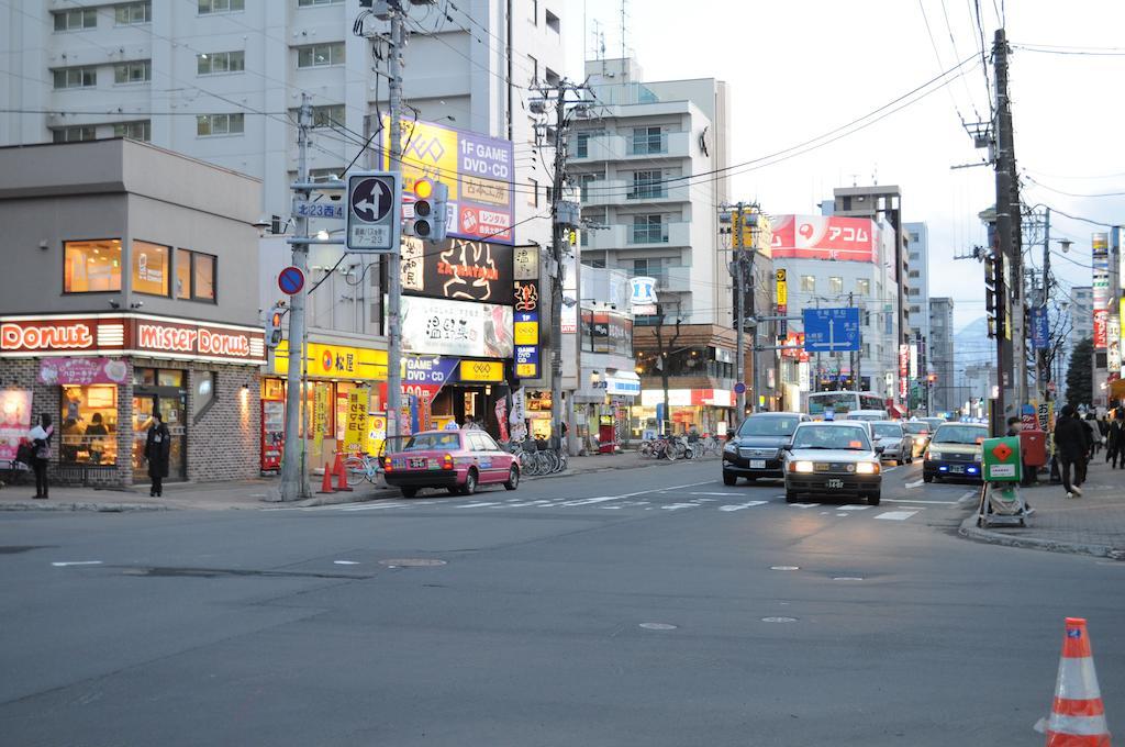 Hotel Sapporo Sun Plaza Buitenkant foto