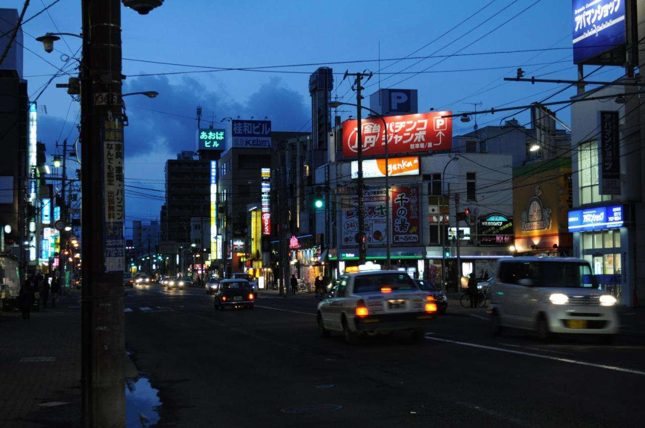 Hotel Sapporo Sun Plaza Buitenkant foto